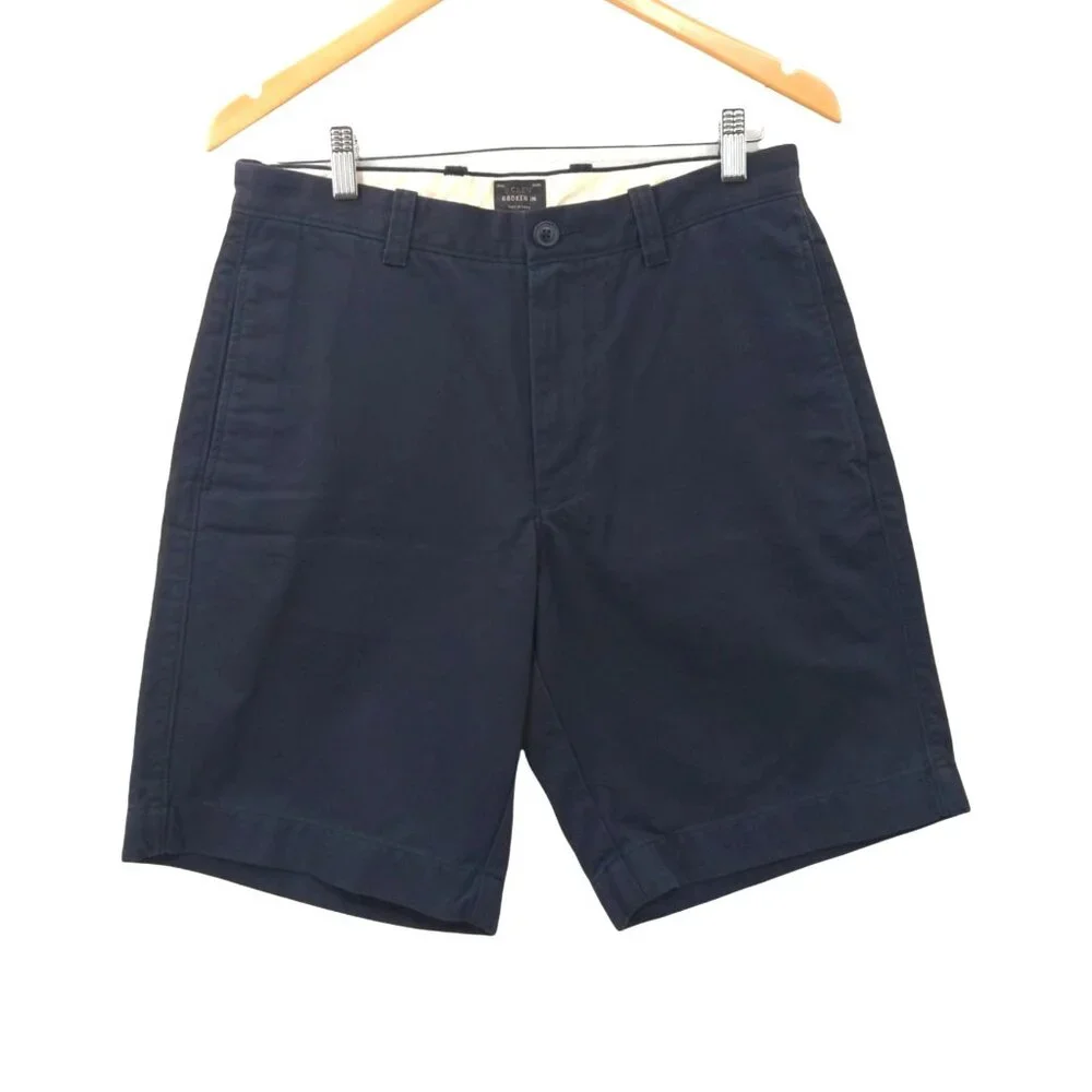 J Crew Broken In Chino Shorts Mens‎ 30 Blue 9
